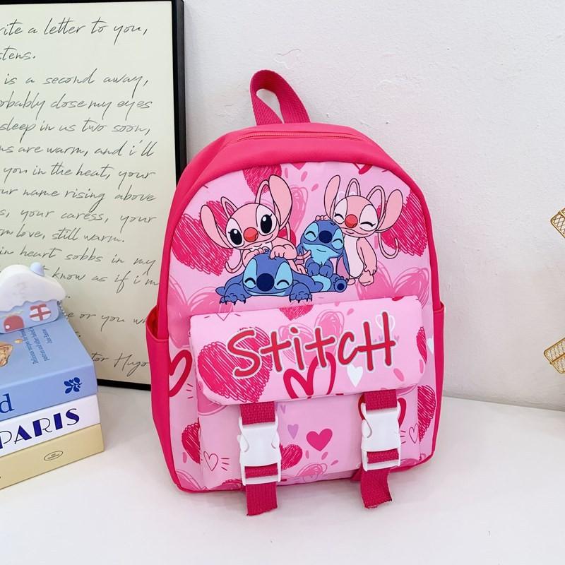 Heart Angel Gift Football Cartoon Pattern Backpack Children