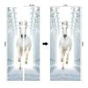 Meiji Creative Environmental Protection Stallion 3D Door Sticker Renovation Self-Adhesive Bedroom Wall Sticker Direct Sales Door Frame