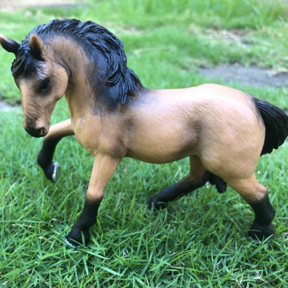PVC Figurines Horse Animal Model Simulation Wild Life Horse Model  Early Educational