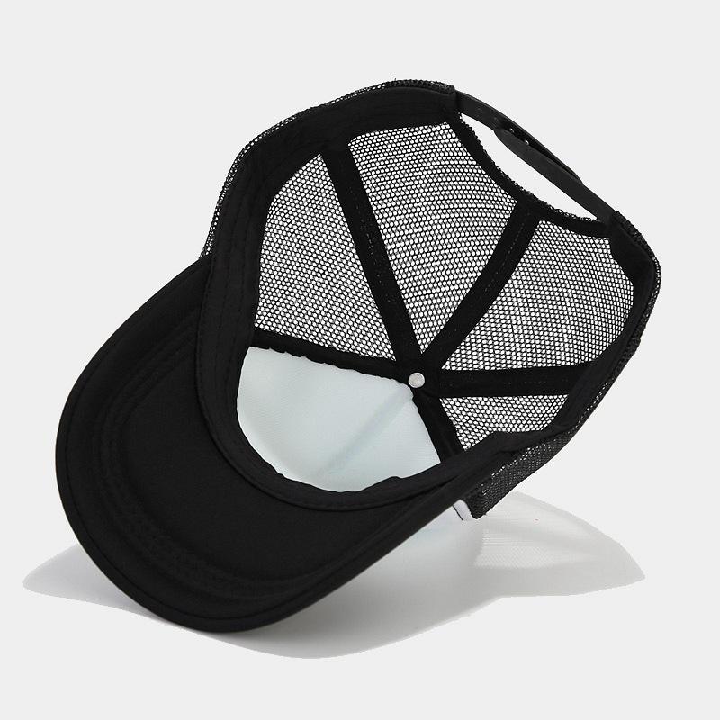 New Fahion Lucky Grass Print Trucker Hat Unisex Summer Outdoor Breathable Mesh Baseball Cap For Men And Women Sun Hats