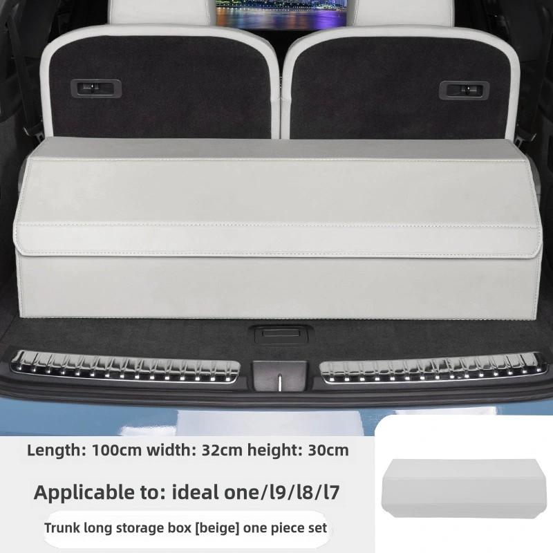 Big Capacity Car Storage Box Trunk Organizer Durable Collapsible For Leading Ideal Li Auto Lixiang One L7 L8 L9 L9 Max L6