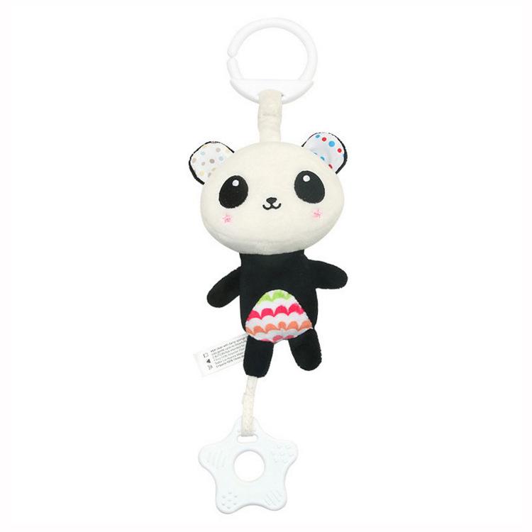 BB Sky Baby Plush Wind Chime: Cute Bear & Rabbit Stroller or Bed Hanging Toy