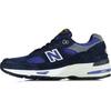 Nb 991 Round Toe Lace-Up Low-Top Casual Running Shoes Men Sneaker Black Blue M991SLE