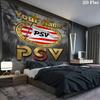 Philips Sport Vereniging Custom Name Wall Tapestry Aesthetic Wall Hanging Printed Fabric Blanket Decorative Tapestries for Bedroom Living Room Home De