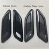 Glossy Black Abs Car Air Flow Intake Hood Scoop Vent Bonnet Decorative Cover Universal Car Styling