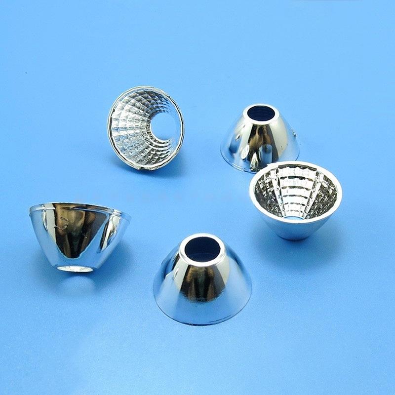 1 Piece 20-126Mm 15-120 Degree Lampshade Reflective Bowl For Diy Light Optical Led Aluminium Reflector Cup For Cob Lamp Bead