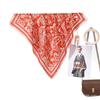 Classic Women's Cashew Pattern Silk Scarf - Versatile Neckerchief, Internet Sensation