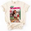 Hit The Dang Ball Mom Shirt, Game Day Softball Tee, Baseball Mom Tee, Comfort Color Baseball Shirt, Trendy Mom Shirt, Doll Baseball Shirt