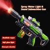 Kids Toy Machine Gun with Sound Light Spray Vibration Safe Non-Firing Submachine Gun with Dynamic Effects Cool Gift for Boys