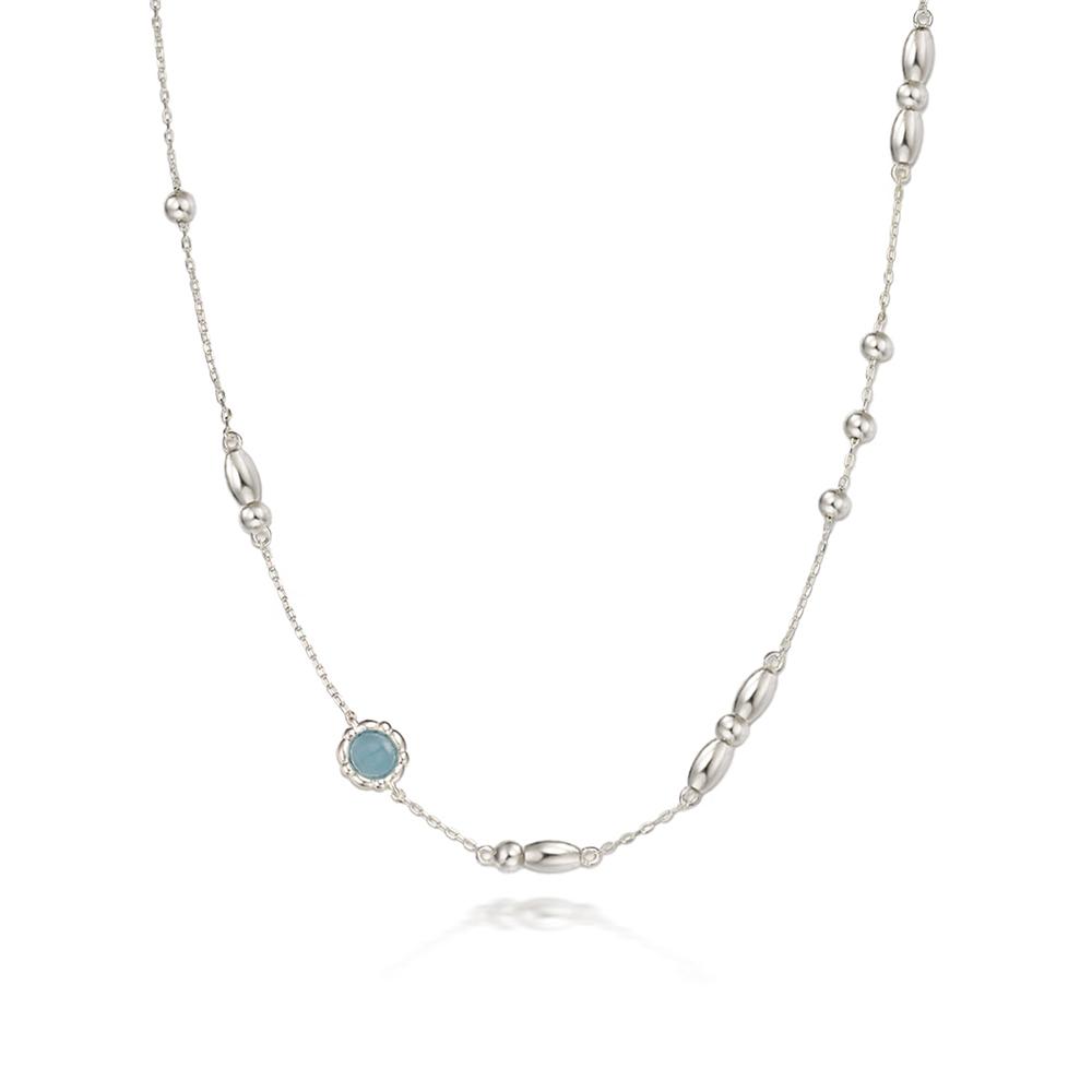 Paigeflynn [Silver 925] Newage Pastel Point Necklace