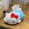 1 st Vardagsrum Sovrum Skrivbordsmodell Prydnader Tecknad Hello Kitty Servettställ Pappersförvaring Barnfödelsedagspresent