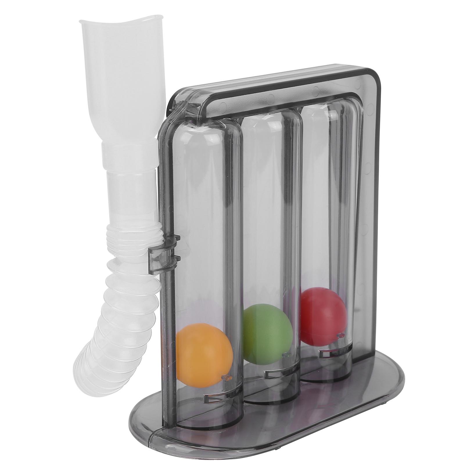 

Тренажер для глубокого дыхания легких Дыхательный тренажер ThreeBall Vital Capacity Training Tool