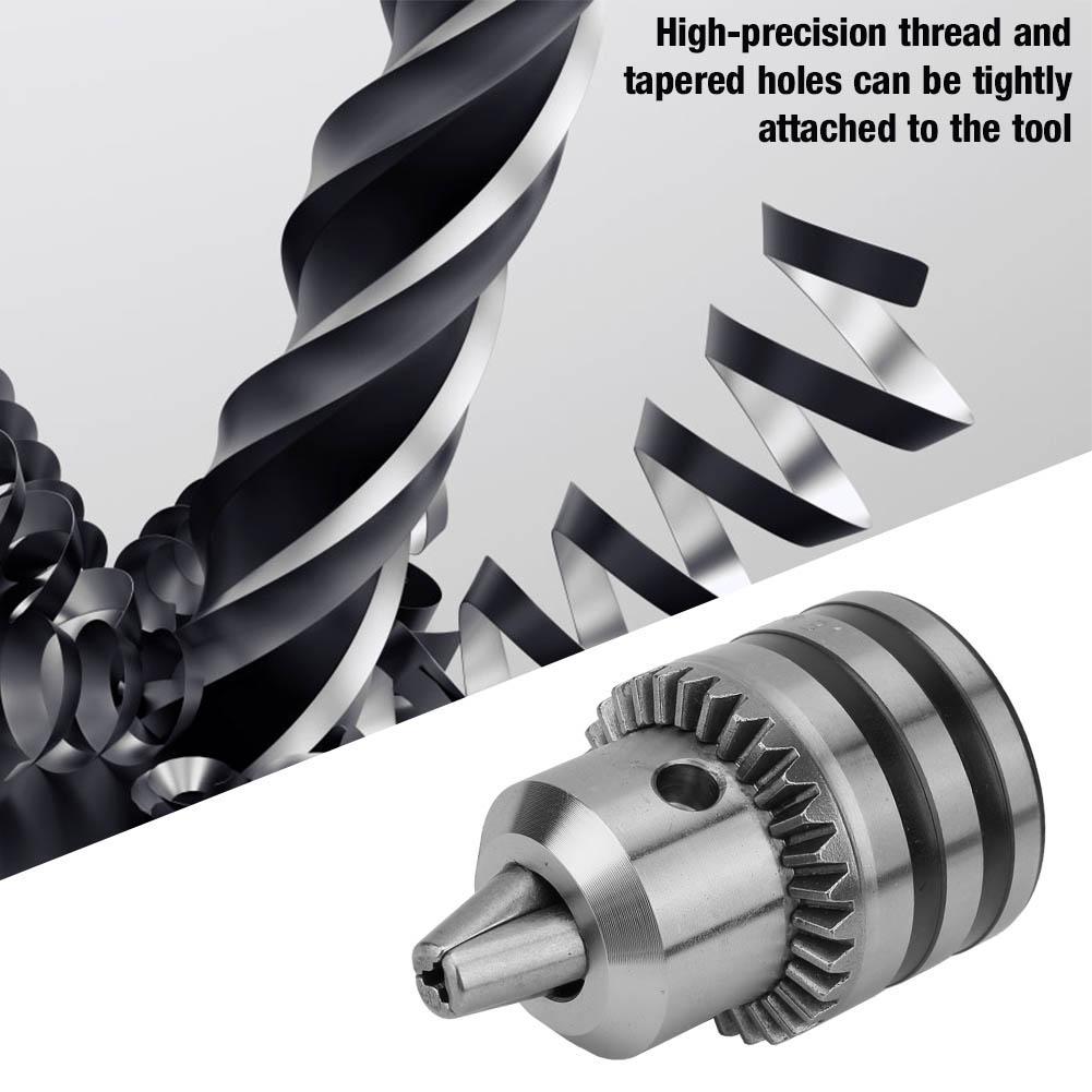 B16 3.0 16mm Keyless Chuck Adapter Kit High   Rustproof Wear Resistance for Top Socket Stainless Steel Material