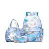 Student Schoolbag Large-Capacity Printing Junior High School College Student Casual Simple Backpack