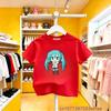 Hatsune Miku Cobranded Pure Cotton Short Sleeve Classic Printed Unisex T Shirt New Casual Style Daily Wear For Boys And Girls