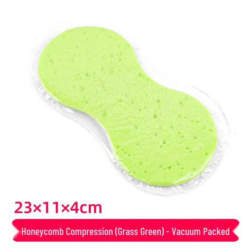 Large Honeycomb High-Density Car Wash & Wax Sponge - 8-Shaped Compressed Block