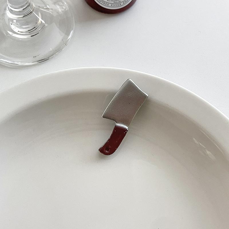 

1 шт. Жіночі готичні шпильки для волосся у вуличному стилі з імітацією ножа, шпильки для чубчика збоку, декоративні аксесуари для волосся, реквізит для фото one-size