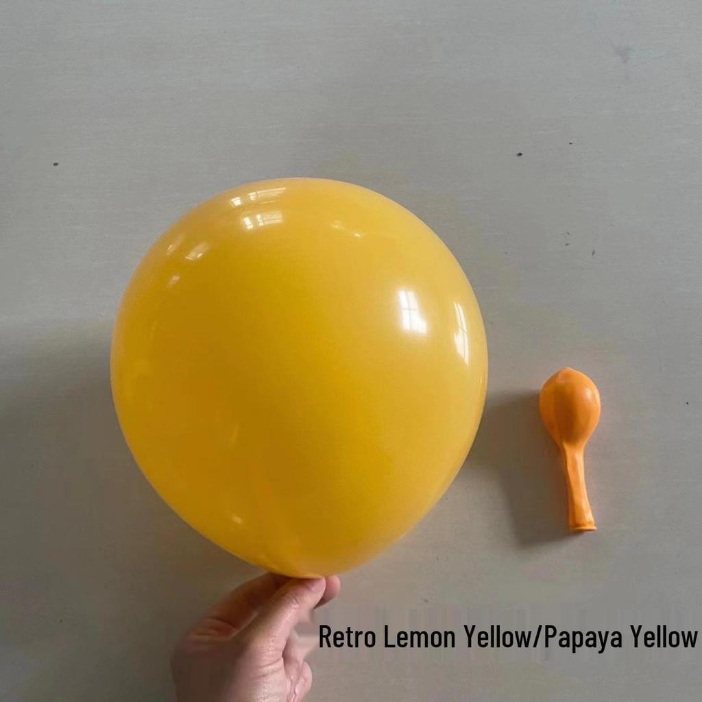 Frosted Round Balloons - 5", 10", 12" Thickened Latex for Birthday & Wedding Decorations