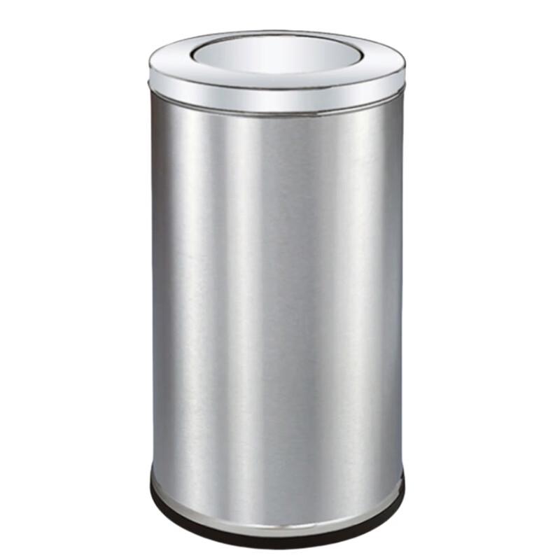 Stainless Steel Round Trash Can