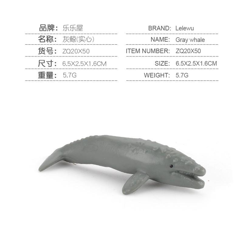 Mini Sea Animal Action Figure Dolphin Shark Whale Turtle Marine Creatures Model Ornaments Gifts For Boys Girls