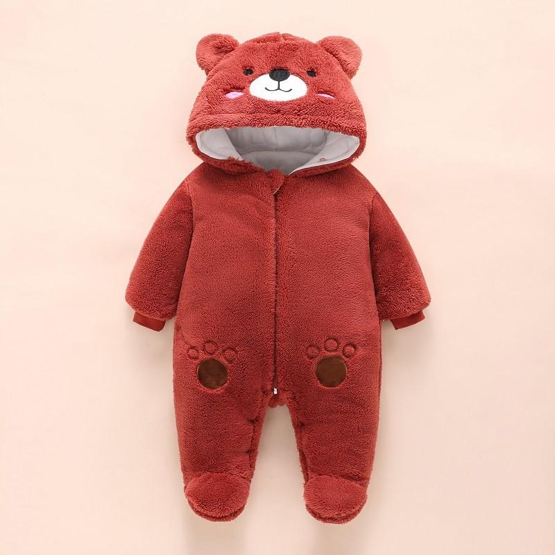 Baby Winter Pajamas With Zipper Closure For Newborns And Infants In Style