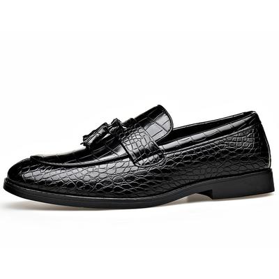 Mode 2025 Nouvelles Chaussures Formelles en Cuir pour Hommes Mode Style Britannique Chaussures de Ville pour Hommes Couleur Unie Grande Taille Chaussures de Créateur Homme