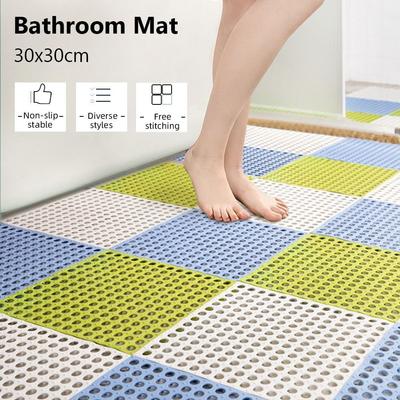 Air Massage Soft Plastic Mat Floor Pad Non-slip Mat Bathroom Carpet Toilet Ground Mat Bath Mat