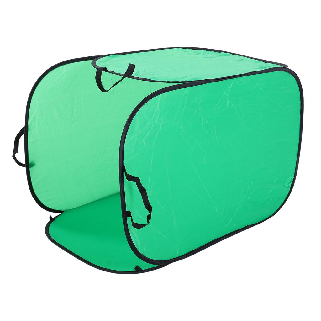 Tragbar   Aufsteh-Laubsammlerbeutel Faltbares Laubaufnahmegerät Wiederverwendbarer Hofgartenbeutel mit 4 Erdnägeln für Rasenabfall Grün 35,4x23,6x23,6in