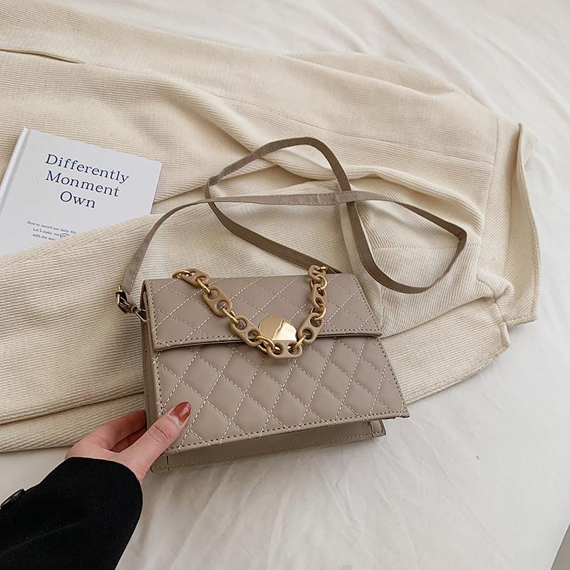 Fashionable Chic Women s Handbag 2023 Summer New Fashion Retro Shoulder Bag Simple Casual Crossbody Bag Female хаки