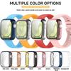 For Huawei Watch Fit 4 Fit 3 Strap Soft Silicone Sport Watchband and TPU Soft Shell Breathable