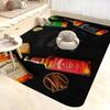 J-Jack-Daniels Whisky Pattern Room Mats Washable Non-Slip Living Room Sofa Chairs Area Mat Kitchen Alfombra