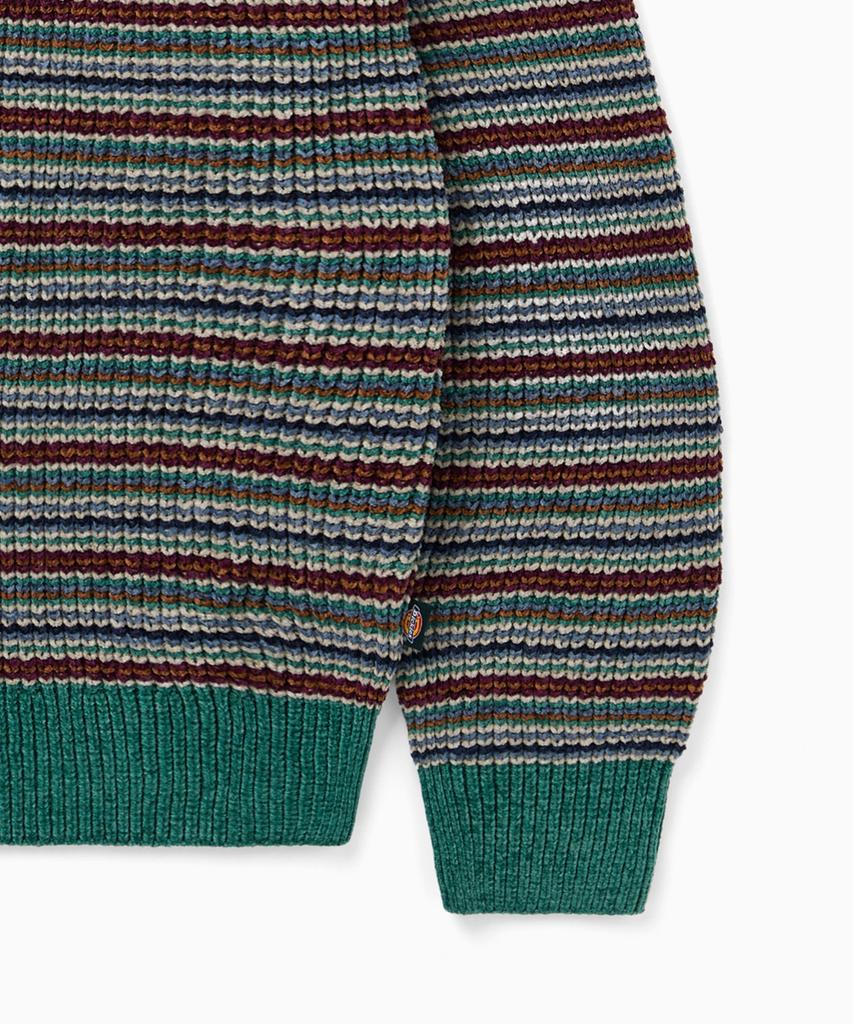 DICKIES Velour Stripe Knit Green