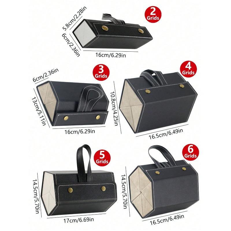 Stylish Multiple Pairs Eyeglasses Storage Box, Convenient Hanging Eyewear Holde