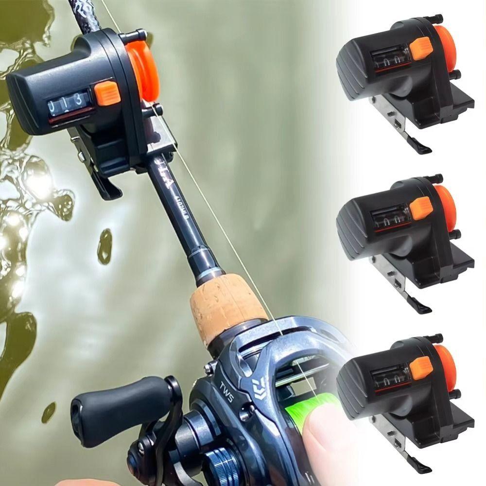 6cm Depth Measurement Tool Universal Fishing Tackle Length Gauge Counter  Fishing Equipment