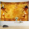 Retro Pharaoh Tapestry Wall Hanging Psychedelic Witchcraft Mysterious Home Living Room Decor Background Cloth