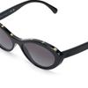 Chanel Logo Cat Eye Sunglasses Unisex Sunglasses Black CH5416-1712-S6