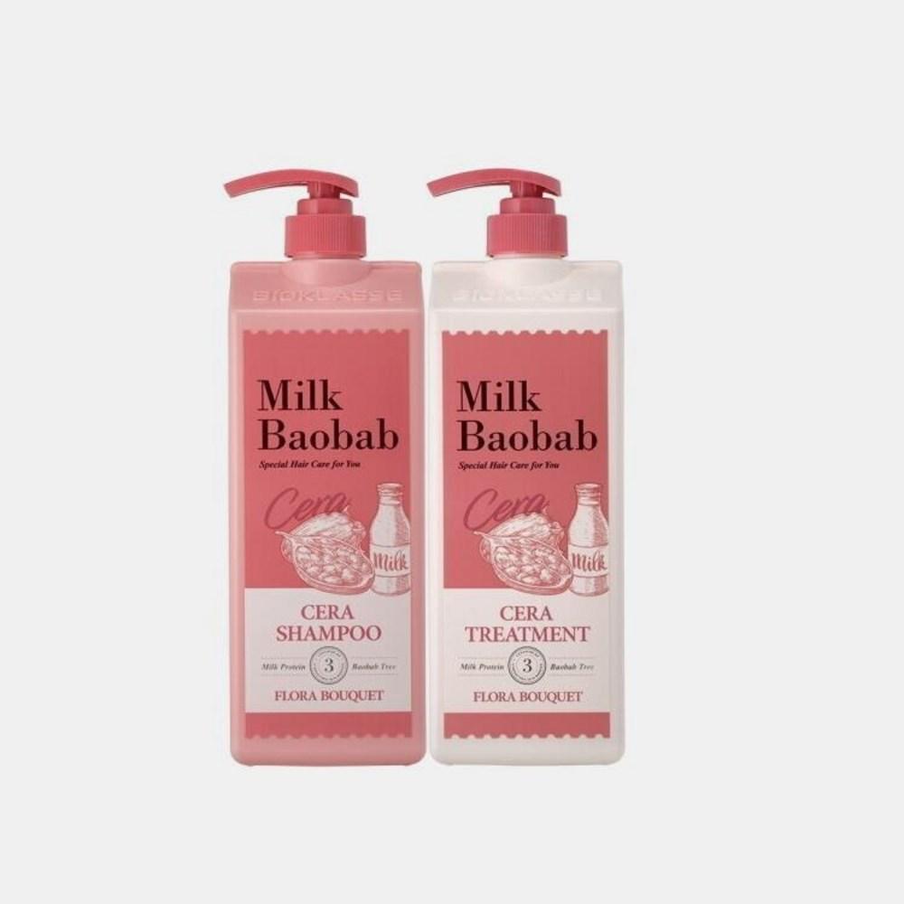 

Milk Baobab Flora Bouquet 1200 мл Шампунь Cera + Лечение