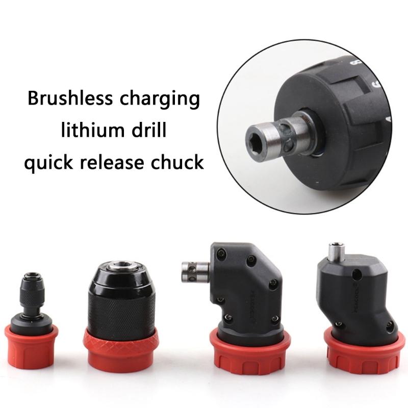Large Power Cordless Lithium Drill Quick Detaches Chucks with Ergonomic Handle Small ABS Metal Set for Multiple Surfaces