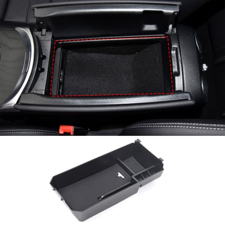 Auto-Armlehnen-Aufbewahrungsbox Zentrale Steuerung Versteckte Aufbewahrungsbox Auto-Organizer Für Mercedes Benz C G-Klasse W205 W204 W463 2015-2021