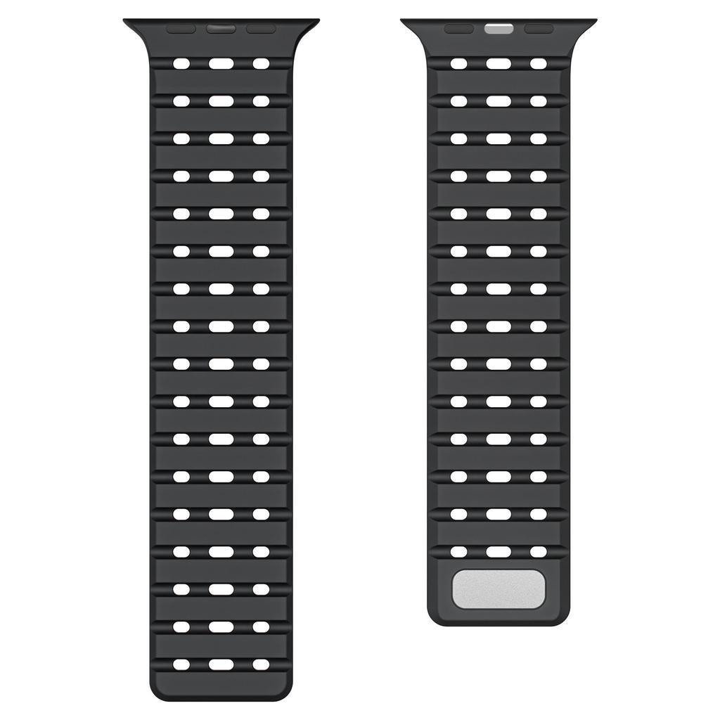 Magnetic Strap For Apple Watch Ultra 3 49mm 46mm 44mm 45mm 38mm 42mm 41mm Belt Silicone Bracelet iWatch Series11 10 8 7 6 5 9 Se3 Band