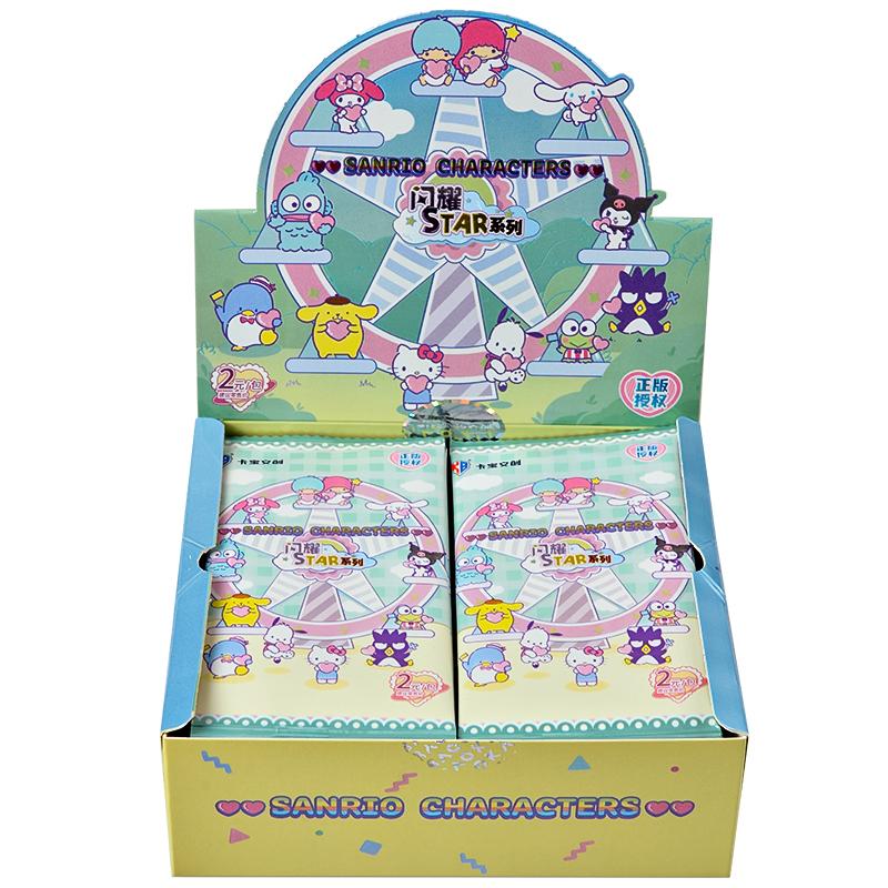 Box Card Sanrio Cute Anime Genuine Authorization Party Plan Characters Kuromi Kitty Melody Collection Children's Gifts