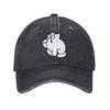 Berretto da Baseball Lavato Simons Cat Estivo Hip Hop Cappelli Per Donne Unisex Moda Escursionismo Pesca Sole Snapback
