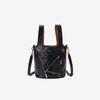 Vegetable-tanned Leather Lapel Vegetable Basket, Large-capacity Single-shoulder Crossbody Handbag