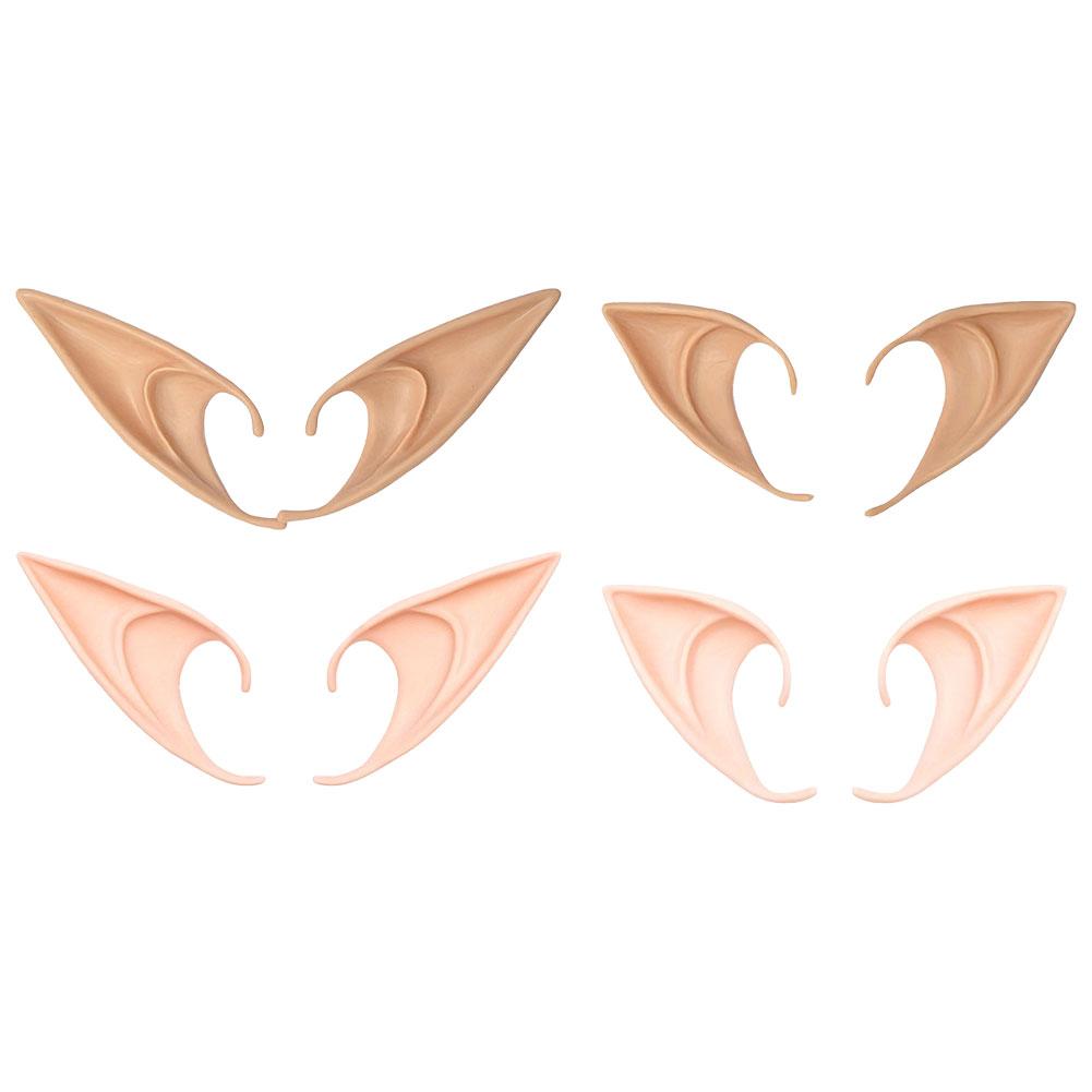 1 Pair Elf Ears Cosplay Angel Elf Ears Vampire Ears DIY Halloween Christmas Themed Party Costume Accessories