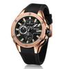 Megir Mode Sportuhren für Herren Quarz Armbanduhr Wasserdicht Herren Silikonarmband Chronograph Relogio Masculino 2053