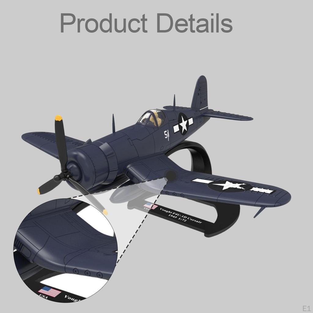 Aircraft Fighter Model 1/72 Scale Versatile Accessories for Home Cabinet Bar