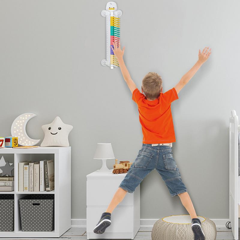 Ferramenta de Medição de Salto Vertical Vara de Teste de Salto em Altura Ferramenta de Treino de Toque e Tapotear Ajustável e Educacional Vertical