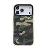 Wojskowy Zielony Kamuflażowy Pokrowiec na Telefon dla iPhone 17, 16 Pro Max, 14 Pro, 13, 15