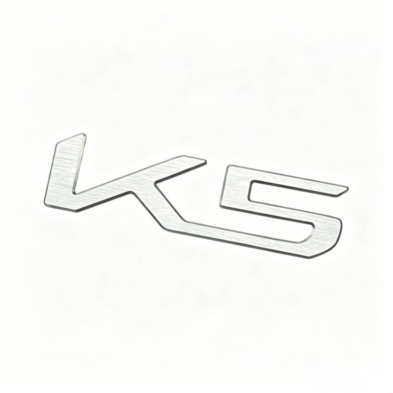 Compatible with the New K5 Trunk Badge, SPORTAGE Car Sticker, Aluminum Alloy Sticker, Fender KN Trunk Sticker