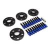 Kit Espaçador de Roda 4PCS 15mm Padrão de Parafusos M14x1.5‑5x112mm Substituição para ALLROAD 2013‑2020